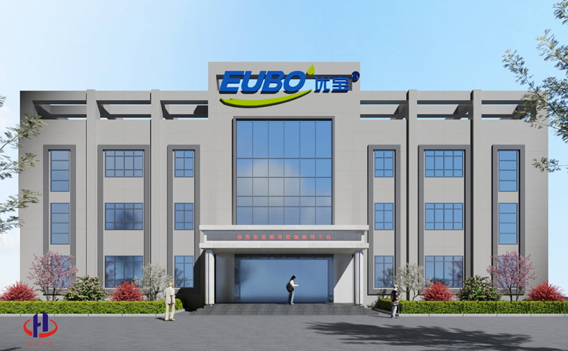 江西優(yōu)寶新材料12000平產(chǎn)業(yè)園裝修